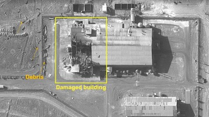 İranda gizli raket bazasında güclü PARTLAYIŞ - FOTO