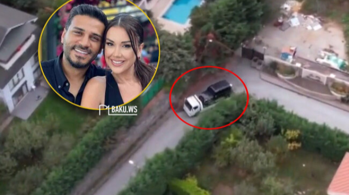Dilan və Engin Polat cütlüyünün lüks maşınları evakuatorlarla polis idarəsinə aparılıb - VİDEO