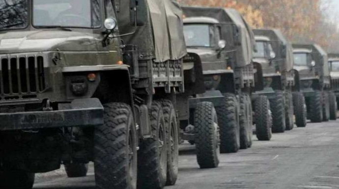 Rostovdan Moskvaya uzanan avtomobil yolunda hərbi texnika yerləşdirilib