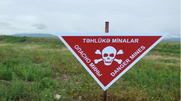Ağdam, Füzuli və Xocavənd rayonlarının ümumi ərazisinin 30 faizi minalardan təmizlənib