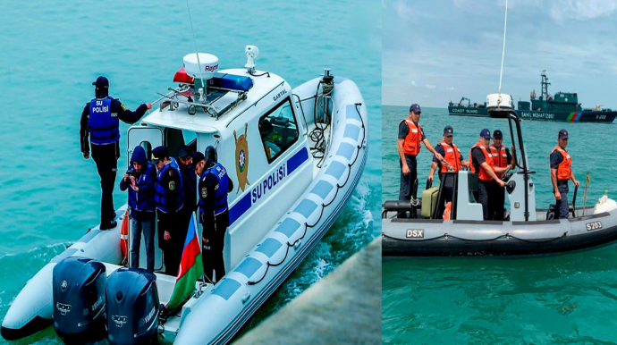 Su Polisi və DSX qanunsuz balıq ovu ilə bağlı əməliyyat keçirib - VİDEO 