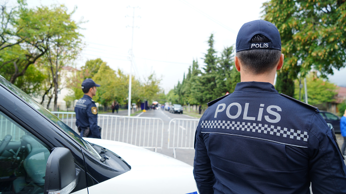 Şəkidə polis fasiləsiz xidmət aparır - FOTO - VİDEO 