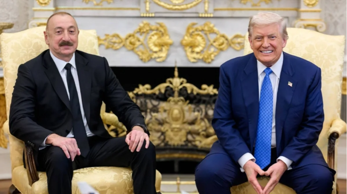 İlham Əliyev Donald Trampa göndərdiyi hədiyyə üçün təşəkkür etdi - FOTO