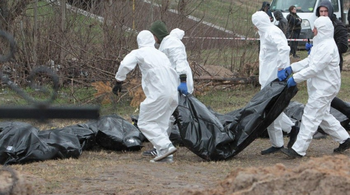 Polis rəisi:  "İndiyədək Kiyev vilayətində 900-dən çox dinc sakinin meyiti tapılıb"