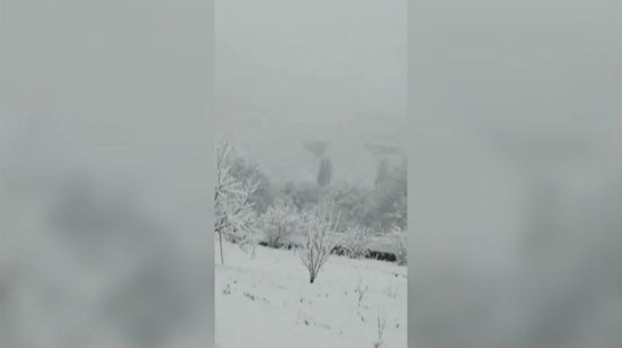 Qar Laçını bəyaza bürüdü  - VİDEO