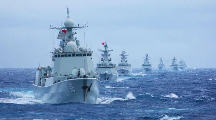 В районе учений у Тайваня заметили 68 самолетов и 13 кораблей Китая