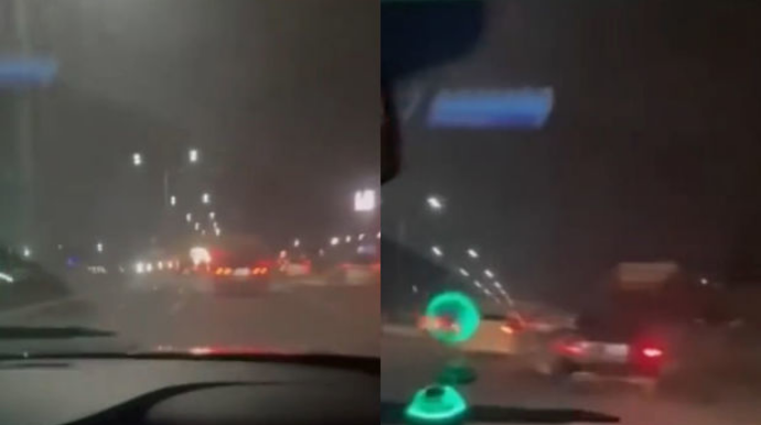 Водитель-автохулиган попал в аварию на дороге Баку - Алят   - ВИДЕО