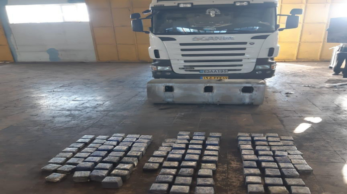 İrandan Naxçıvana 100 kq heroin keçirilməsinin qarşısı alınıb   - FOTO