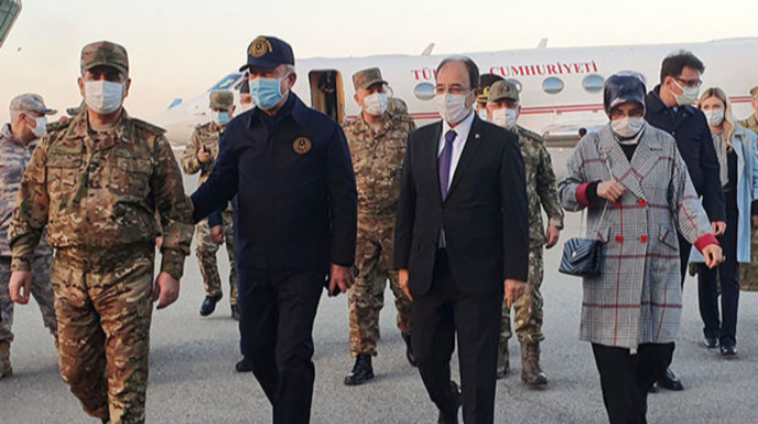 Türkiyənin Milli Müdafiə naziri Bakıya gəlib