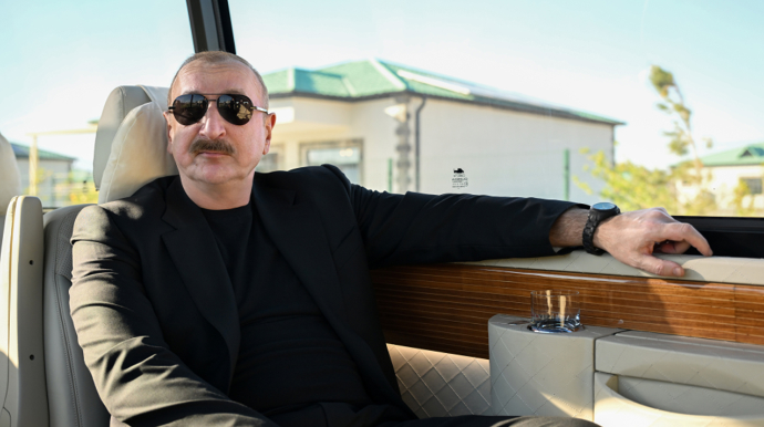 İlham Əliyev Zəngilanda kəndlərin açılışında iştirak edib - FOTOLAR 