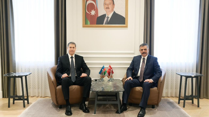 Вилаят Эйвазов и Мустафа Чифтчи обсудили борьбу с организованной преступностью - ФОТО