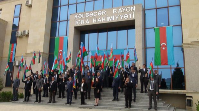 Kəlbəcərlilər qələbə sevinclərini bölüşdülər