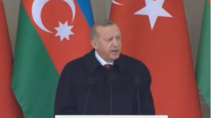 Ərdoğan Zəfər paradında çıxış edir - CANLI   - VİDEO