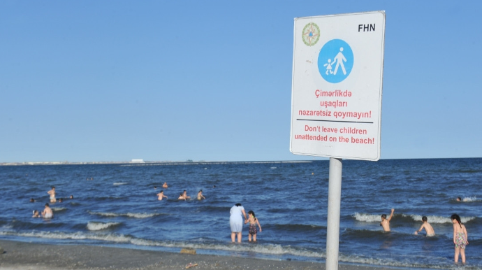 FHN çimərliklərdə təhlükəsizliklə bağlı əhaliyə müraciət edib   - VİDEO