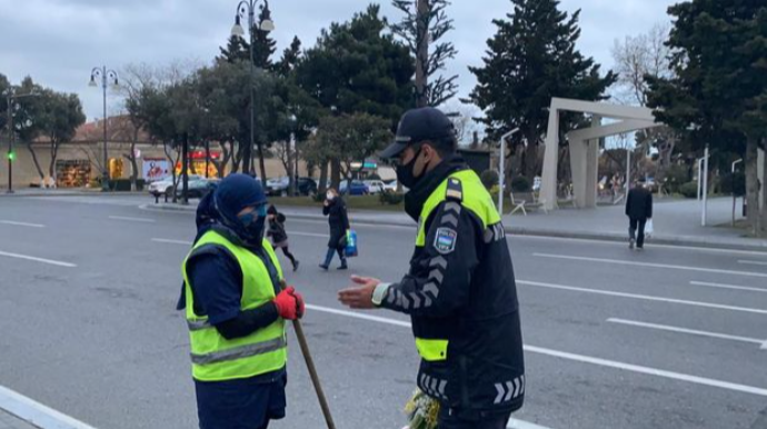 Polis: “Yaşlı xanıma deməyə söz tapmadım” 