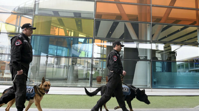İrəvan hava limanında bomba həyəcanı