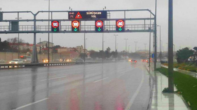 Zığ dairəsi–Hava Limanı yolunda sürət həddi azaldıldı 