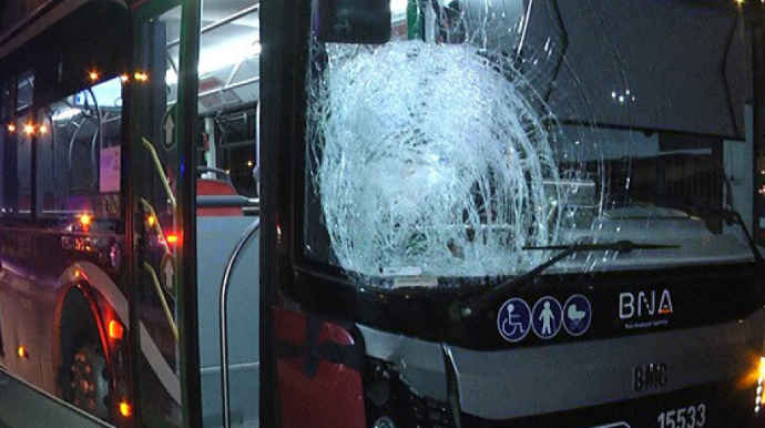 Bakıda sərnişin avtobusu piyadanı vuraraq öldürüb 