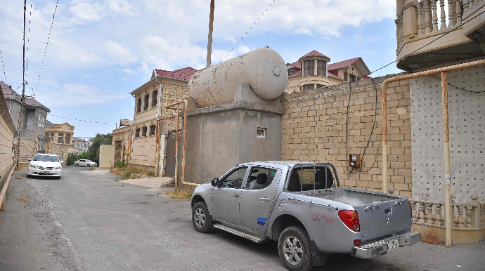 Bakıda sudan qanunsuz istifadə edən villa aşkarlandı - FOTO 