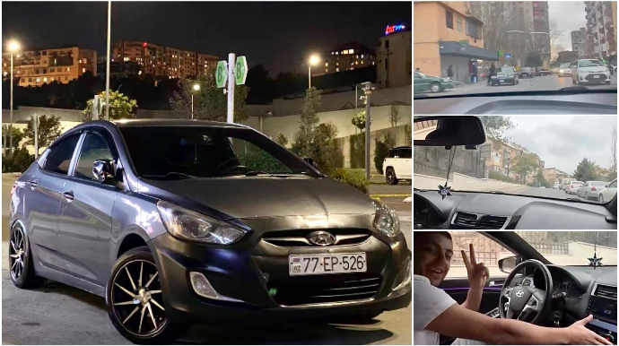 Bu sürücü hər kefi istəyəndə əks yola çıxıb maşınların üzərinə sürür    - VİDEO