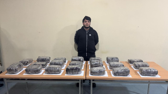 İrandan Azərbaycana külli miqdarda narkotik keçirmək istədi - FOTO