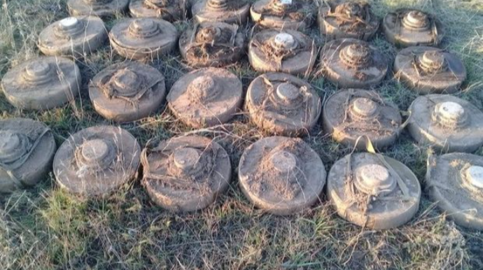 Ermənilərin cəbhəyanı ərazilərdə basdırdıqları minalar aşkarlandı - FOTO