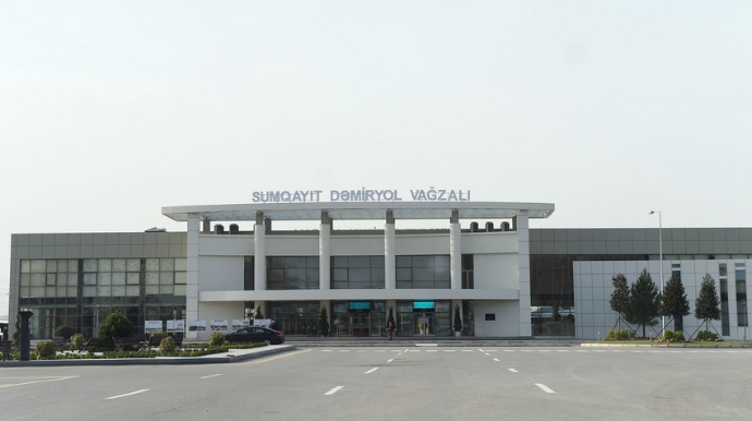 Sumqayıt Dəmiryol Vağzalının xidmət göstərdiyi sərnişinlərin sayı açıqlanıb