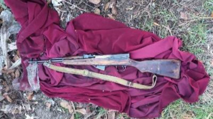 Şəkidə məhkumun basdırdığı silah aşkarlandı  - FOTO