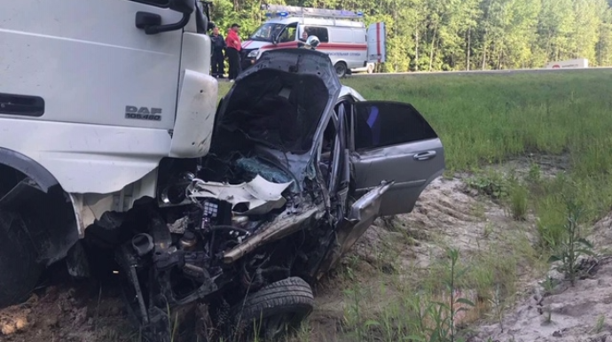 Əks zolağa çıxan “Chevrolet”, “Qazel” və “DAF”la toqquşdu:  3 nəfər öldü - FOTO 