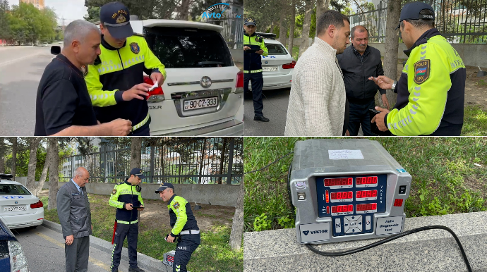 Nizamidə yol polisi ətraf mühiti çirkləndirən 20-dən çox sürücünü cərimələdi - VİDEO 