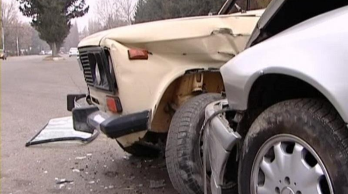 Tovuzda avtomobil qəzası olub, xəsarət alanlar var 