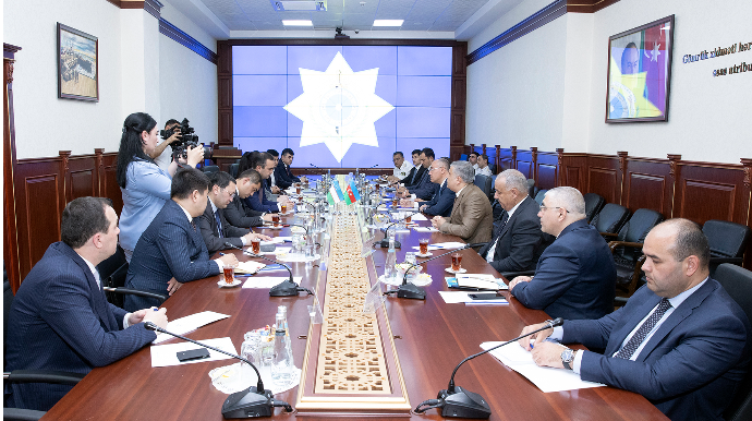 Dövlət Gömrük Komitəsində Özbəkistan nümayəndə heyətilə görüş keçirilib - FOTO
