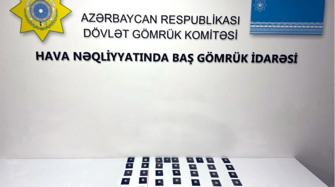 Dubaydan Bakıya qanunsuz gətirilən qızıl külçələr ələ keçdi - FOTO