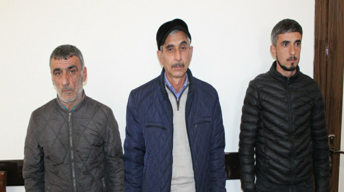 Balakən sakinlərindən 4 odlu silah və narkotik götürülüb - FOTO   - VİDEO