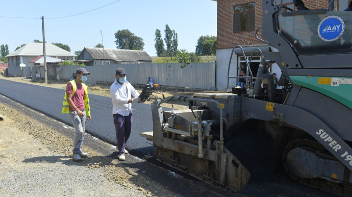 Lənkəranın kənd yolları əsaslı təmir olunur - FOTO 