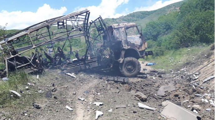 “Bu minalar düşmən tərəfindən son günlərdə həmin yollarda basdırılıb”