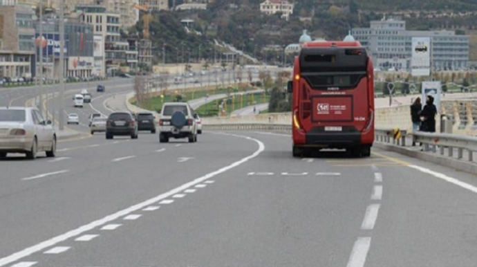 Yol polisindən avtobus zolaqları ilə bağlı MÜRACİƏT 