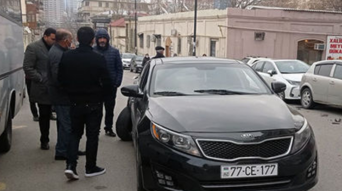 Bakıda zəncirvari qəza: Dörd avtomobilə ziyan dəydi - FOTO-VİDEO 