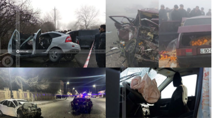 Son 3 ayda ölümlə nəticələnən qəzalarda 67 nəfərə cinayət işi açılıb