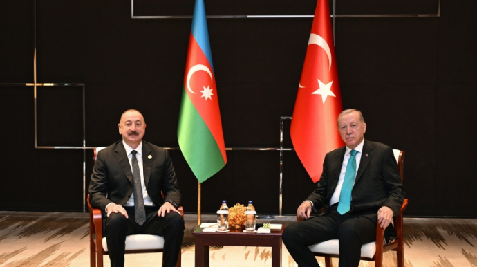 Ərdoğan İlham Əliyevlə görüşündən danışdı