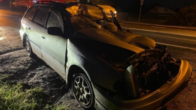 Два водителя пострадали в ночном ДТП в Бологовском районе Тверской области