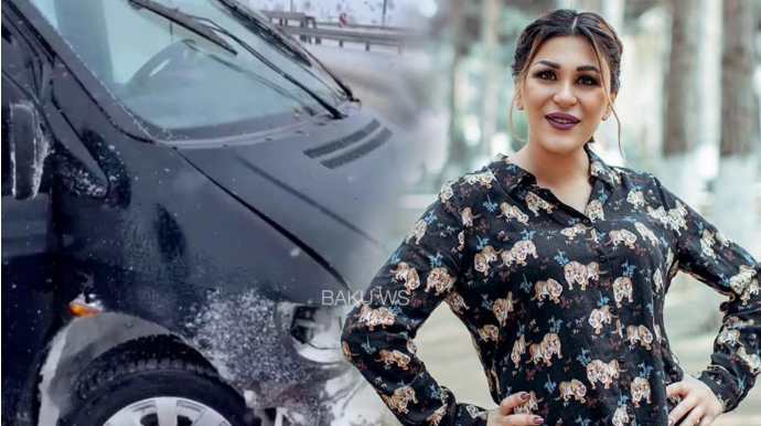 Azərbaycanlı müğənni ağır avtomobil qəzası keçirdi - FOTO 