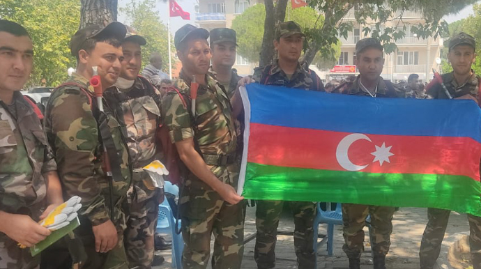 FHN-in qüvvələri daha bir ərazidə yanğınların söndürülməsinə cəlb olunub