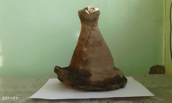 Cəlilabadda yaşı 4,5 min il olan iki ədəd büt tapılıb - FOTO