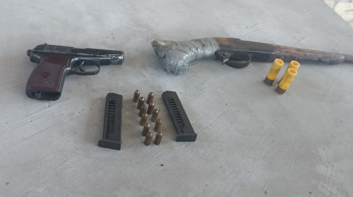 Polis əməliyyat keçirdi; odlu silah saxlamaqda şübhəli bilinən 1 nəfər saxlanıldı 