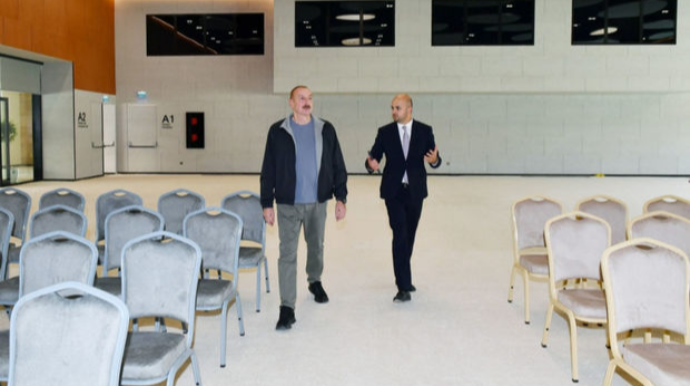 Zəngilan Konqres Mərkəzi Kompleksinin açılışı OLDU - FOTO - YENİLƏNİB