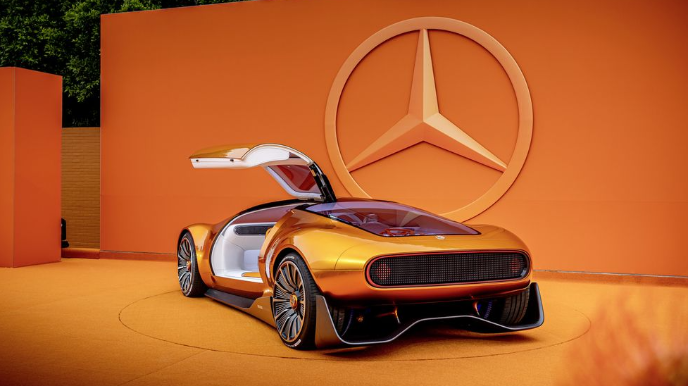 Dünyaya səs salan yeni “Mercedes” modeli  - FOTO