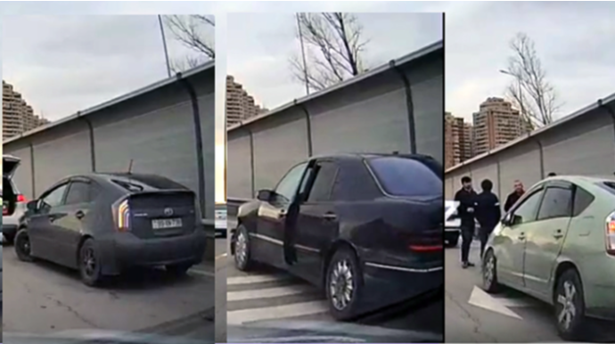 Kənar Dairəvi yolda zəncirvari qəza - VİDEO  