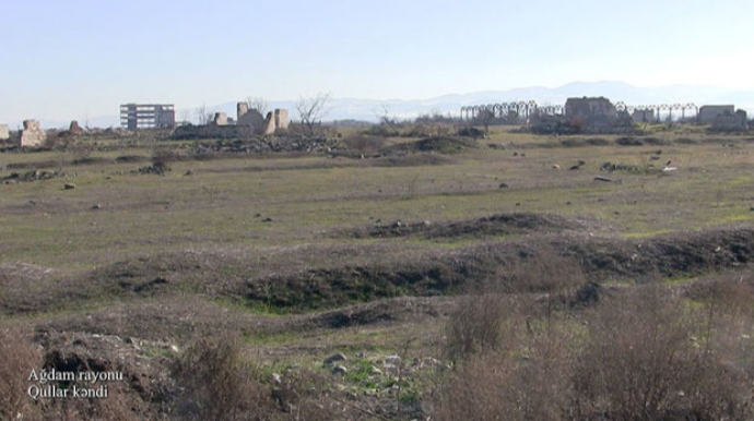 Ağdam rayonunun Qullar kəndi  - VİDEO - FOTO