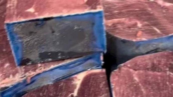 Bakıda ucuz qiymətə qəribə formalı ətlər satışa çıxarıldı - VİDEO